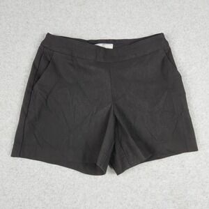 I‎ Love Tyler Madison Shorts Womens XS Black Cotton Tailored Stretch Pull On